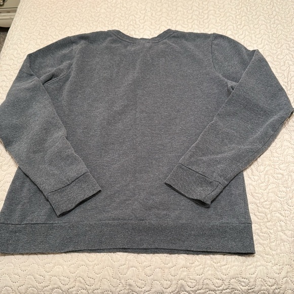 Soffe Gray Sweatshirt Size Large United States Navy - Picture 5 of 10
